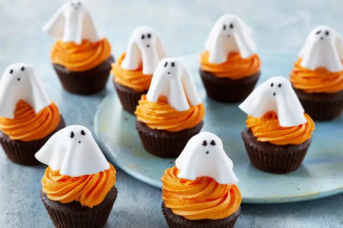 Еда на Хэллоуин: Хэллоуинские кексы