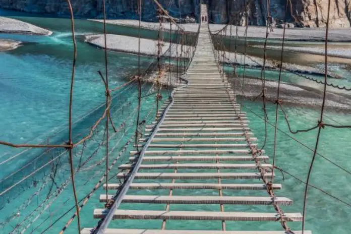 Самые опасные мосты: Мост Хуссаини (Пакистан)